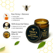 Organic Grass fed Pure Nourish Tallow Balm